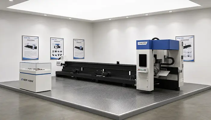 La machine de découpe de tubes à trois broches facilite le traitement des matériaux des tubes