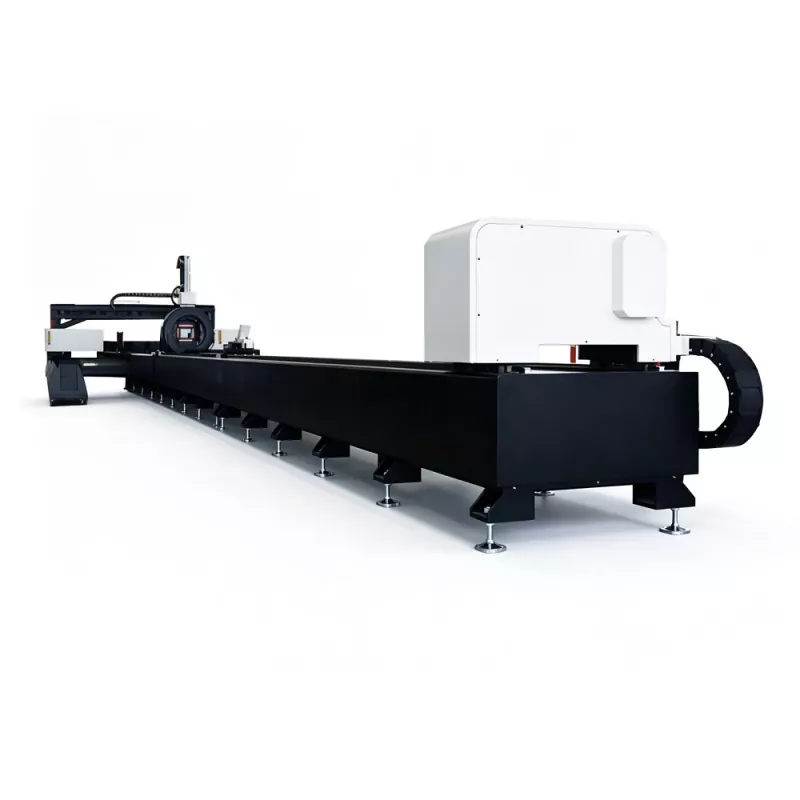 Machine de découpe laser à fibre 3 en 1 pour rails au sol robustes