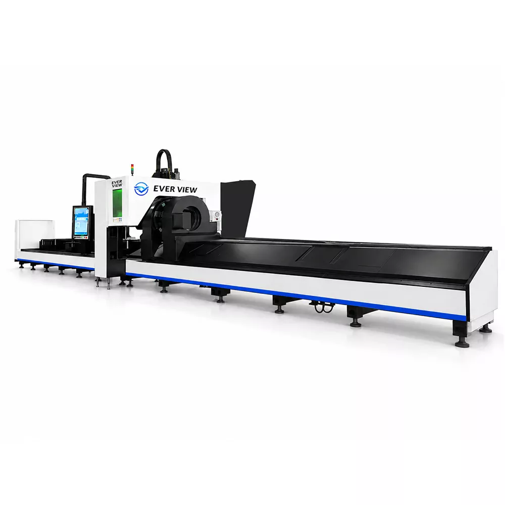 Machine de découpe laser robuste à trois broches pour tuyaux