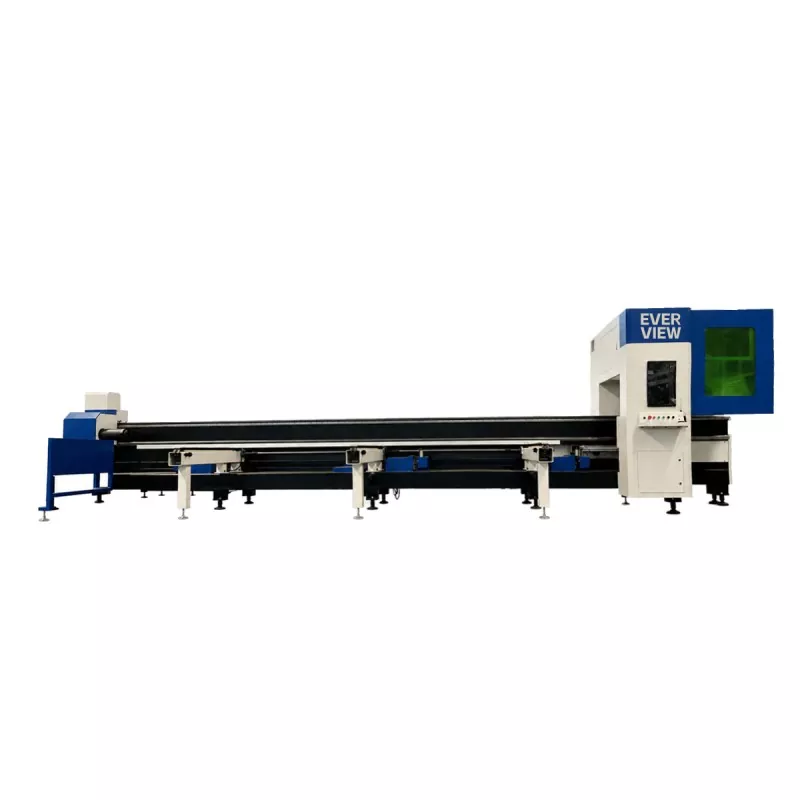 Coupe-tube laser à fibre à queue minimale semi-automatique