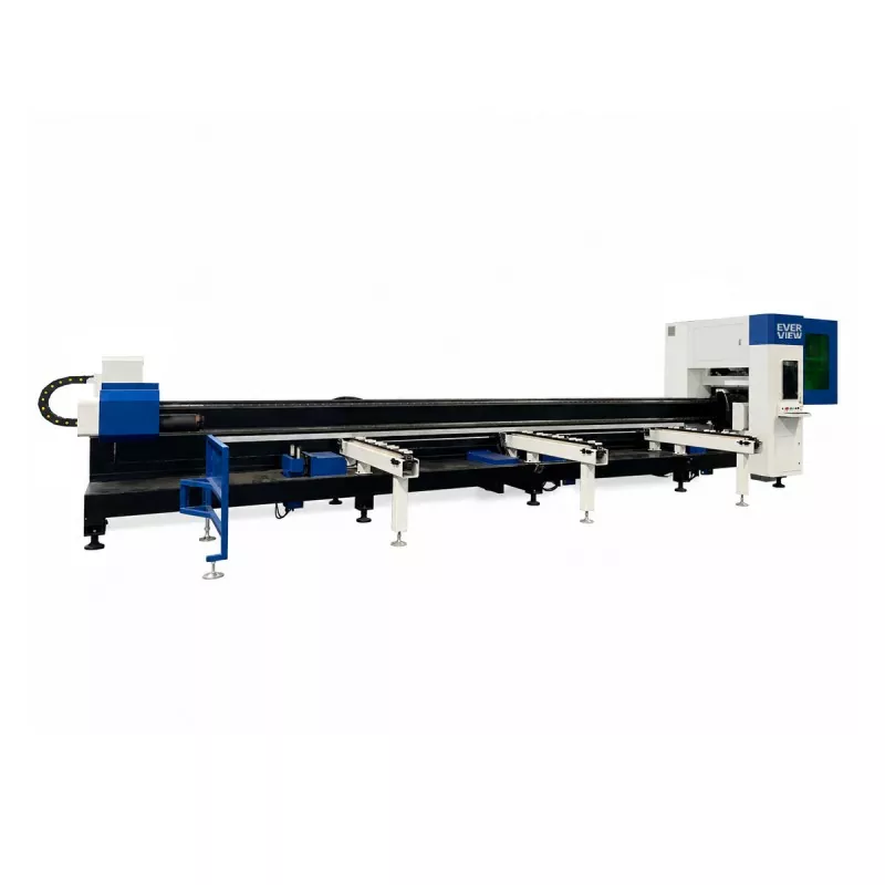 Coupe-tube laser à fibre à queue minimale semi-automatique