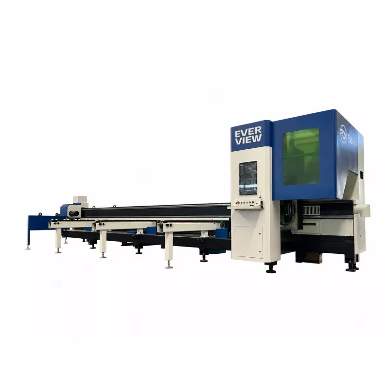 Coupe-tube laser à fibre à queue minimale semi-automatique